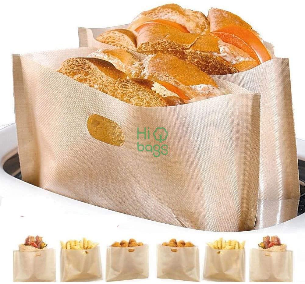 Reusable and Heat Resistant Easy to Clean Non Stick Toaster Bags M